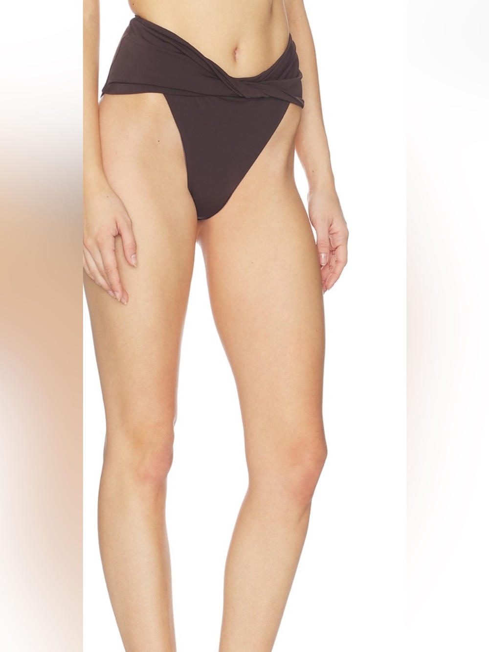 LILY BIKINI BOTTOM IN CHOCOLATE AGUA BENDITA NWT